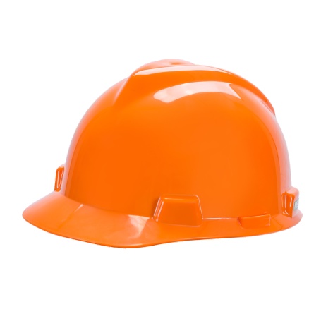 helm proyek oranye