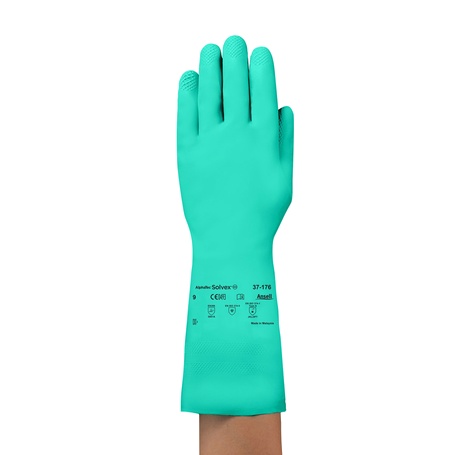 Chemical Glove Panjang  Warna Hijau