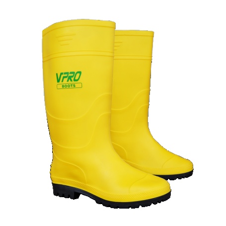 Sepatu Karet PVC Boots Kuning