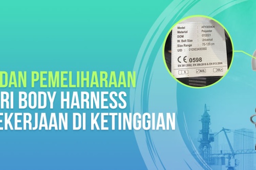 Inspeksi dan Pemeliharaan Rutin dari Body Harness untuk Pekerjaan di Ketinggian 