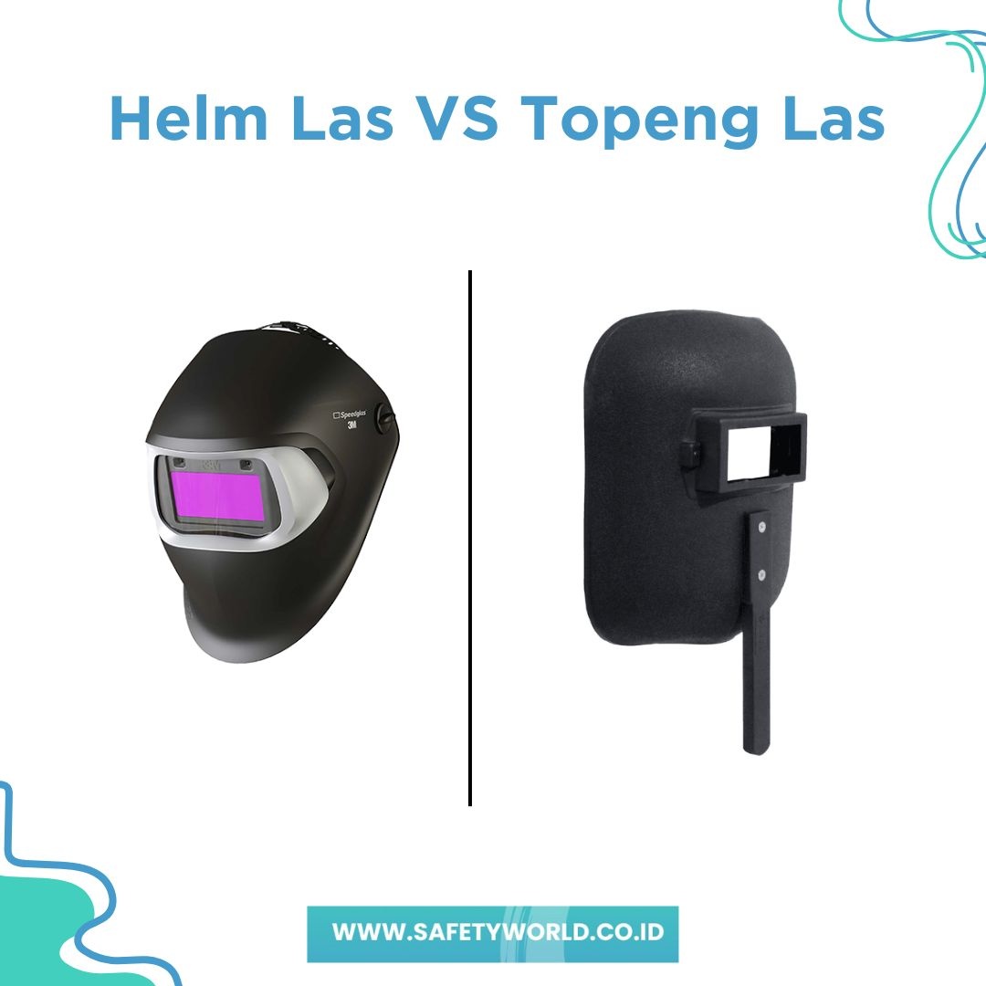 Helm Las vs Topeng Las