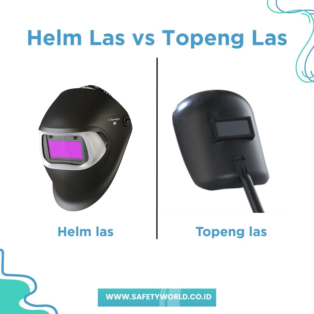 Helm Las vs Topeng Las